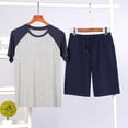 thumbnail image 1 of Pijamas de hombre para el hogar, ropa de verano para el hogar, pijamas casuales, 1 of 6