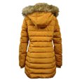 thumbnail image 3 of Fleece Lined Winter Puffer Coat for Women Warm Quilted Winter Jacket with Removable Faux Fur Hood, 3 of 3