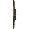 thumbnail image 4 of 32 3/8"OD x 3 1/2"P Tristan Ceiling Medallion (Fits Canopies up to 6 1/4"), Hand-Painted Stone Hearth Crackle, 4 of 6
