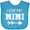 Turquoise, variant on Inktastic I Love My Mimi with Arrow Boys or Girls Baby Bib