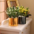 thumbnail image 3 of HEVIRGO Mini Simulation Plantes en Pot Finition Fine d'Exécution Vive Maison de Poupée Accessoire Maison de Poupée Décor Simulation Plantes en Pot pour Enfants, 3 of 10