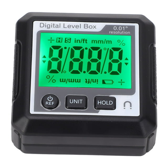 Multifunctional Digital Level Box with Magnet Electronic Angle Gauge Inclinometer Protractor for Angle Cutting of Wood Processing