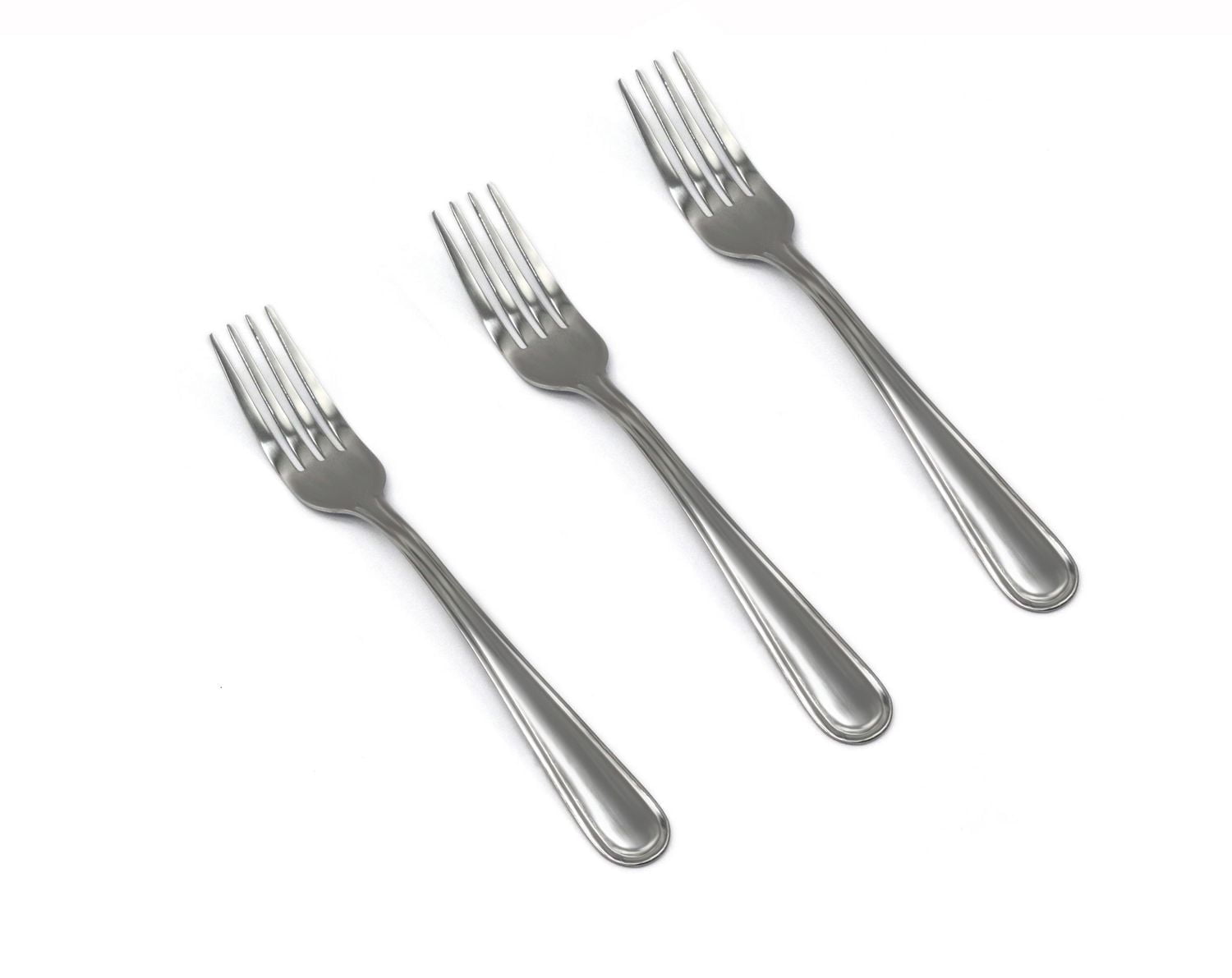 Mainstays 3-Piece Fleetline Dinner Fork, 3PC DF