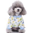 thumbnail image 1 of Pyjamas pour Petits Chiens Combinaison Douce pour Chiot Chat Vêtements Confortables pour Animaux (), 1 of 5