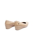 thumbnail image 4 of BURUDANI Women's Wedge Shoes Closed Toe Low Heel Pumps Comfotable Dress Shoes, 4 of 7