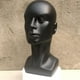 thumbnail image 3 of Cabeza de peluca masculina, maniquí, soporte para pelucas, soporte para pelucas de maniquí para exhibir pelucas Negro, 3 of 9
