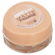 Maybelline Dream Matte Mousse Foundation Makeup, 80 Medium Beige, 0.64 oz