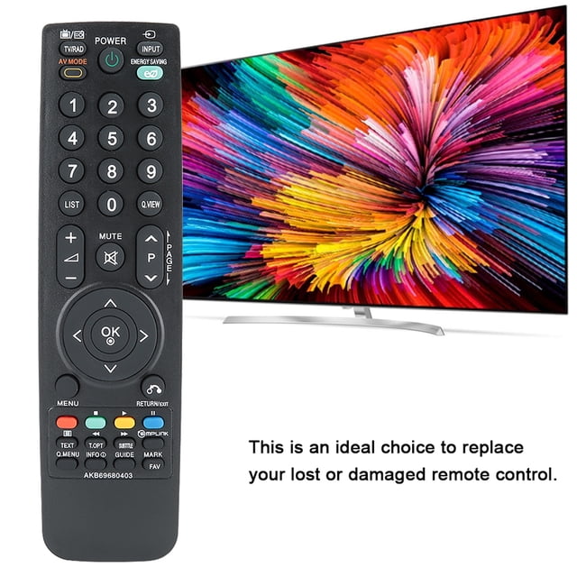 Control Remoto, 10 Metros De Distancia Control Remoto De TV Resistente Al Desgaste Totalmente Funcional Para AKB69680401 Para AKB69680403