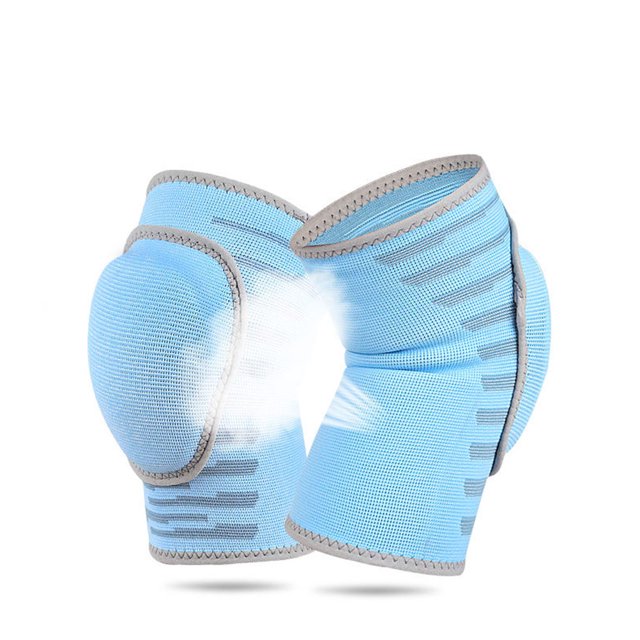MERRYHAPY Genouillère Ergonomique Bleu Ciel Polyester 1Pcs Dispositif de Protection du Genou
