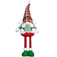 thumbnail image 2 of ufehgfjh Tax Free Weekend Christmas Doll Christmas Dwarf Faceless Old Man Doll Telescopic Display Window Scene Decoration, 2 of 5