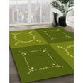 thumbnail image 3 of Ahgly Company Machine Washable Indoor Rectangle Transitional Pistachio Green Area Rugs, 6' x 9', 3 of 7