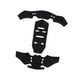 thumbnail image 5 of Kit de relleno de casco, almohadillas de casco, almohadillas de espuma universales de reemplazo de cojines de secado rápido para bicicletas deportivas Negro, 5 of 8