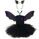 thumbnail image 1 of 1 juego de ropa de Halloween para niños, disfraces de alas de murciélago, disfraz de actuación para fiestas, 1 of 6
