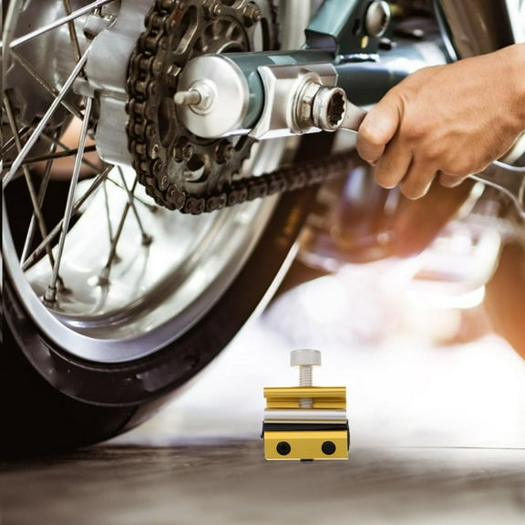 DEEPCRAFF Golden Metal Motorcycle Chain Oiler for Mechanics 1Pack Lubrication Tool