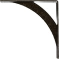 thumbnail image 4 of Ekena Millwork 2"W x 14"D x 14"H Legacy Steel Bracket, Antiqued Warm Silver, 4 of 13