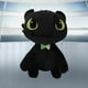 thumbnail image 3 of Muñeco sin dientes, lindo gato de peluche, muñeco de gato negro, luz Sha, no auténtico, regalo de cumpleaños doméstico para hombres y mujeres, 3 of 3