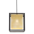 thumbnail image 4 of ZUO Yves Modern 1-Light Ceiling Lamp in Gold & Black, 4 of 8