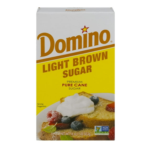 Domino Light Brown Sugar Pure Cane Sugar, 16.0 OZ