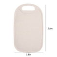 thumbnail image 3 of Plastic Cutting Boards for Kitchen | Extra Large 12.8x7.8in | Dishwasher Safe, Double-Sided, Non-Slip with Easy Grip Handle, Grinding Area | Food Safe, BPA Free, Lightweight | Single Pack, 3 of 6