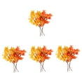 thumbnail image 4 of FRCOLOR 16 pcs  Fall Pick Artificial Maple Leaf Branch Thanksgiving Autumn Maple Leaves Twigs, 4 of 8