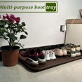 thumbnail image 2 of Bandeja multifuncional para botas FDGARDEN, grande, 30 x 15 x 3 cm, 2 unidades, color marrón, 2 of 7
