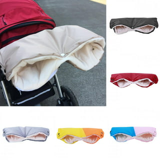 AirSMall Winter Warm Baby Stroller Gloves, Extra Thick Stroller Mitts  Waterproof Pram Hand Muff with Hook for Pushchair Wheelchair