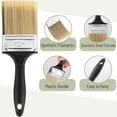 thumbnail image 3 of Bates- Paint Brushes, 2-Inch, 10 Pack, Plastic Handle Flat Paint Brushes for Walls and Furniture, 3 of 6