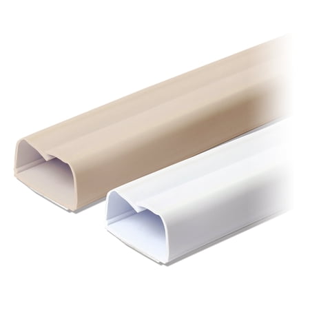 QUEST TECHNOLOGY WIREHIDER RACEWAY - 1-1/2 WHITE 4FT 24 PIECES BULK CARTON