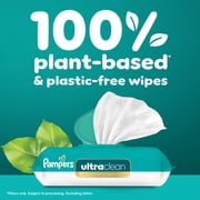 Pampers Free & Gentle Ultra Clean Baby Wipes, 1-Pack 52 Wipes (Select for More Options)