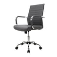 thumbnail image 1 of Silla de Oficina Ejecutiva Ajustable B05 Premium Cromada Gris Mundo In Oficinas, 1 of 8