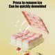 thumbnail image 5 of Food-grade Ice Cubes Trays Refrigerator Freezer Compartment Ice Cubes Molds Freezer Ice Cubes Tray Molds, 5 of 6