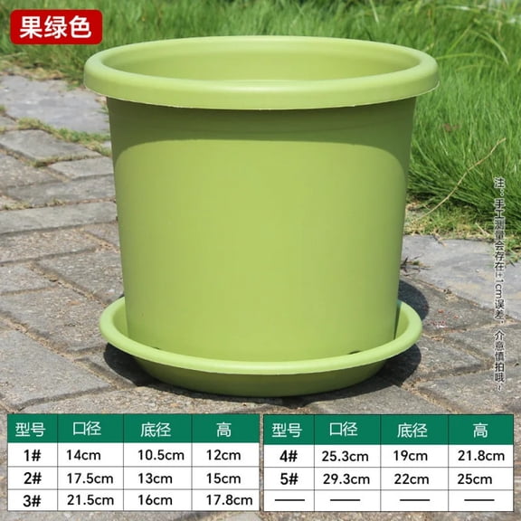 Root Control Flower Pot with Tray Large Capacity Vase for Rose Hydrangea Planting Pot Home Balcony Decoration Garden Supplies