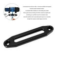 thumbnail image 3 of Aluminum Alloy Winch Rope Cable  Guide 12000 Lbs Towing Fairleads, 11.6in Length, Fits for Synthetic Winch Rope, 3 of 7