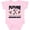 AD-Pink, variant on Historian Future Archaeologist Boys or Girls Baby Bodysuit