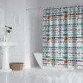 thumbnail image 2 of Football Terms and Icons Pattern Shower Curtain 72"x72" ,Bathroom Decorative Shower Curtains Set with 12 Hooks,Modern Waterproof Washable Shower Curtain, 2 of 6