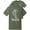 Military Green, variant on Fair Game Mustang 50 Years Grey Cobra Ford T-Shirt-Military Green-L