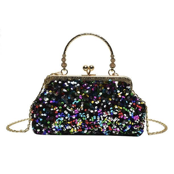 Sequin clutch purse sale