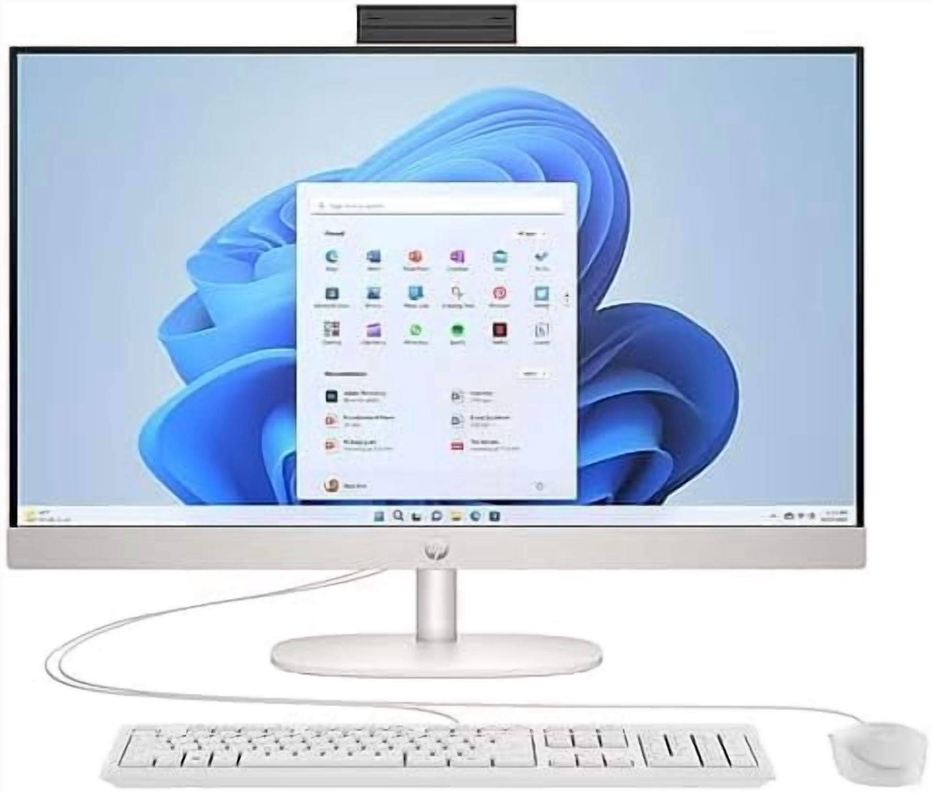 HP 2024 21.5 inch All-in-One Desktop PC | Windows 11 Pro | Intel