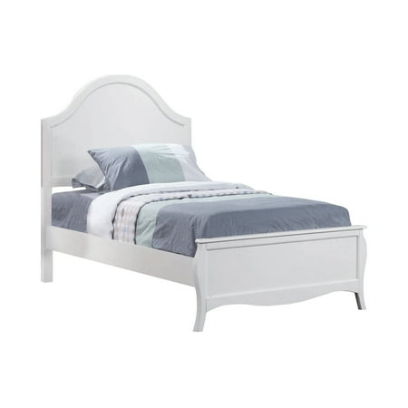 Dominique, Full, Panel Bed Footboard, White (incomplete, Box 2 of 3 only) 
