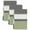 Gray Green, variant on Sage Green Morocco Kitchen Towels Set of 2, Modern Stitching Geometric Striped Grey Absorbent Dish Towels for Kitchen, Microfiber Hand Towel, Quick Drying Tea Towel for Cleaning Decorative Dishcloths
