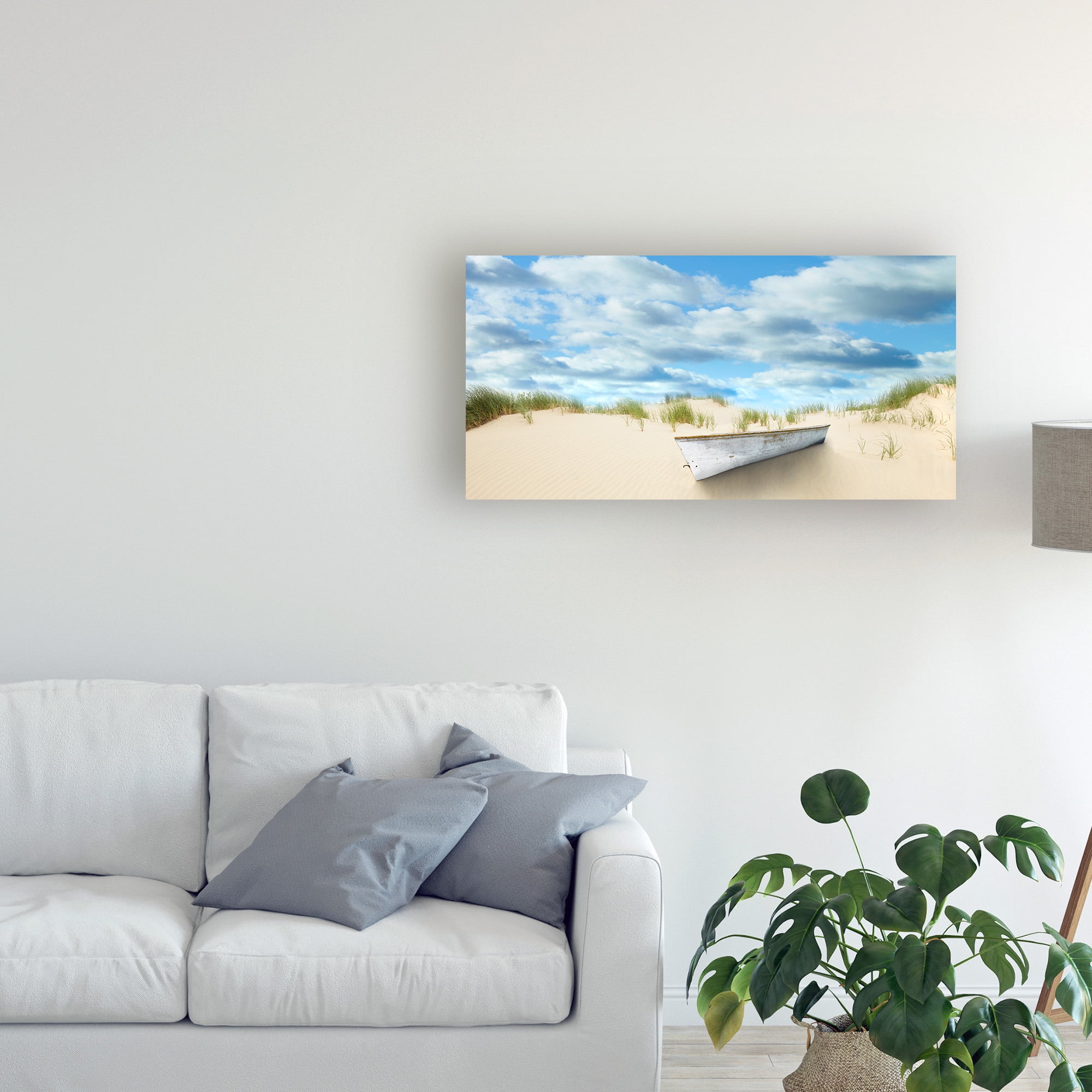 Trademark Fine Art 'Beach Photography I' Canvas Art by James McLoughlin