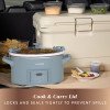 thumbnail image 5 of Crock-Pot Design Series 7-Quart Programmable Slow Cooker, Morning Haze Blue, 5 of 6