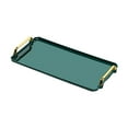 thumbnail image 4 of veasfak Serving Tray Rectangular Bathroom Organizer for Restaurant Hotel Living Room L, 4 of 9
