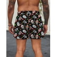thumbnail image 4 of COOFANDY Men's Swim Trunks Quick Dry Bathing Suit with Pockets Swimwear Beach Board Short Swimsuit, 4 of 7
