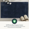 thumbnail image 6 of Delara Organic Cotton Reversible Bath Mat – 3000 GSM, GOTS Certified, Ultra-Thick & Super Absorbent | Soft, Plush & Quick-Drying Bathroom Rug, 6 of 7