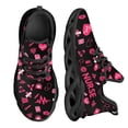 thumbnail image 1 of Zapatos planos para mujer con diseño de diente de león, cómodos y transpirables, con cordones, estampados médicos, informales, para exteriores, 1 of 6