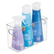 iDesign Clear BPA-Free Plastic Pantry and Kitchen Storage Organizer Bin - 10” x 4” x 6” - 71630M4