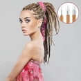 thumbnail image 2 of piezas de herramientas para rastas Incluye 3 piezas de rastas de ganchillo 1 gancho 2 ganchos 3 ganchos Aguja para tejer cabello Crochet 2 piezas de herramientas de bloqueo de cabello para trenza, 2 of 5