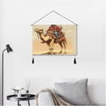 thumbnail image 5 of WOBOGO Desert Adventure Hunter Living Room Canvas Wall Art Bedroom Study Framed Canvas Print Artwork Home Office Decorations 24.5×16.7in, 5 of 6
