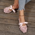 thumbnail image 5 of Women’s Square Toe Flat Shoes, Casual Slip On Comfort Everyday Walking Flats, 5 of 8